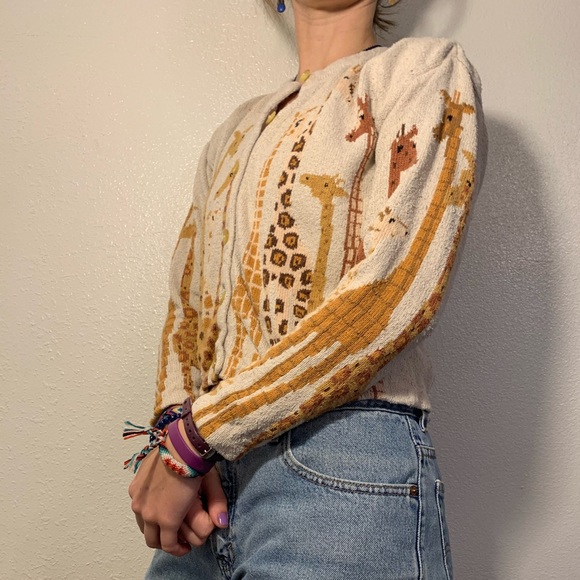 ❌SOLD❌Vintage Philip & Jane Gordon Giraffe Sweater - Picture 2 of 3
